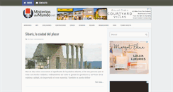 Desktop Screenshot of misteriosdelmundo.net